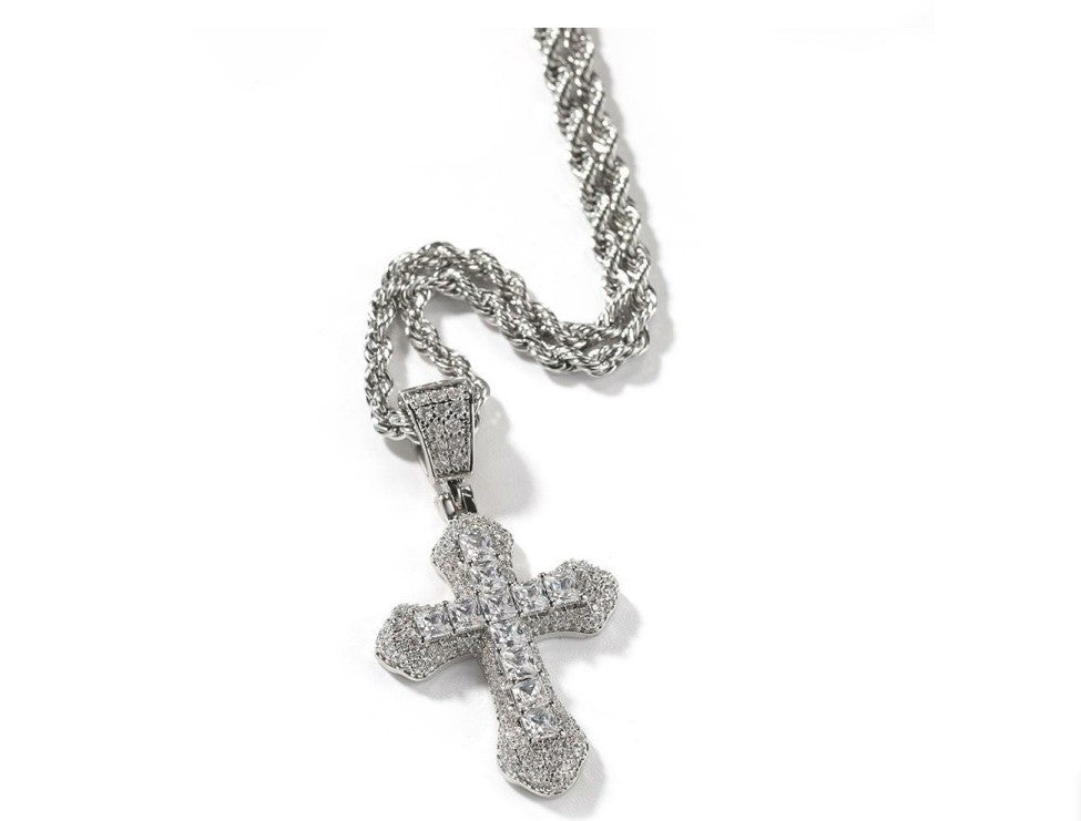 Coloured Cross Kette