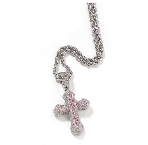 Coloured Cross Kette